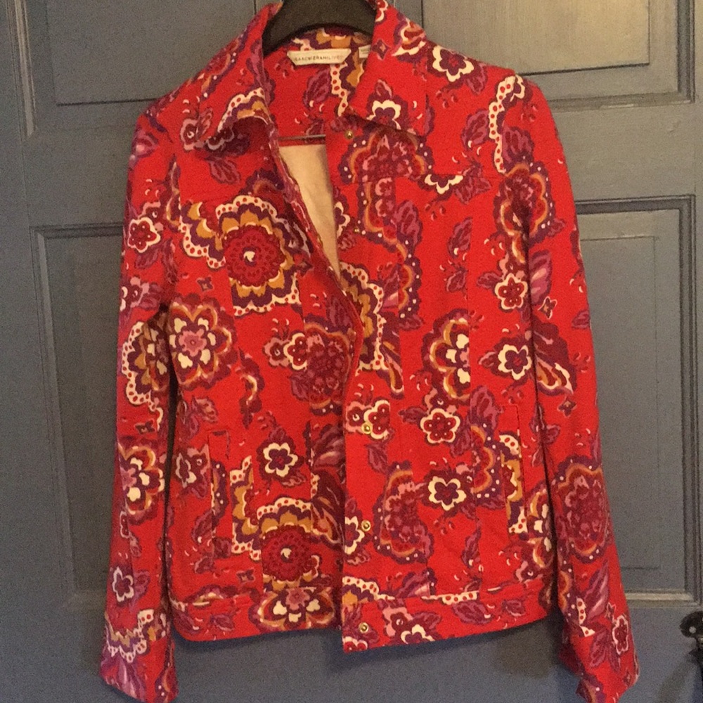 Isaac Mizrahi Brand  Terry Jean Jacket